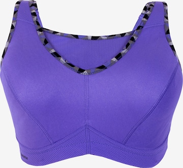 GLAMORISE Bralette Bra in Purple