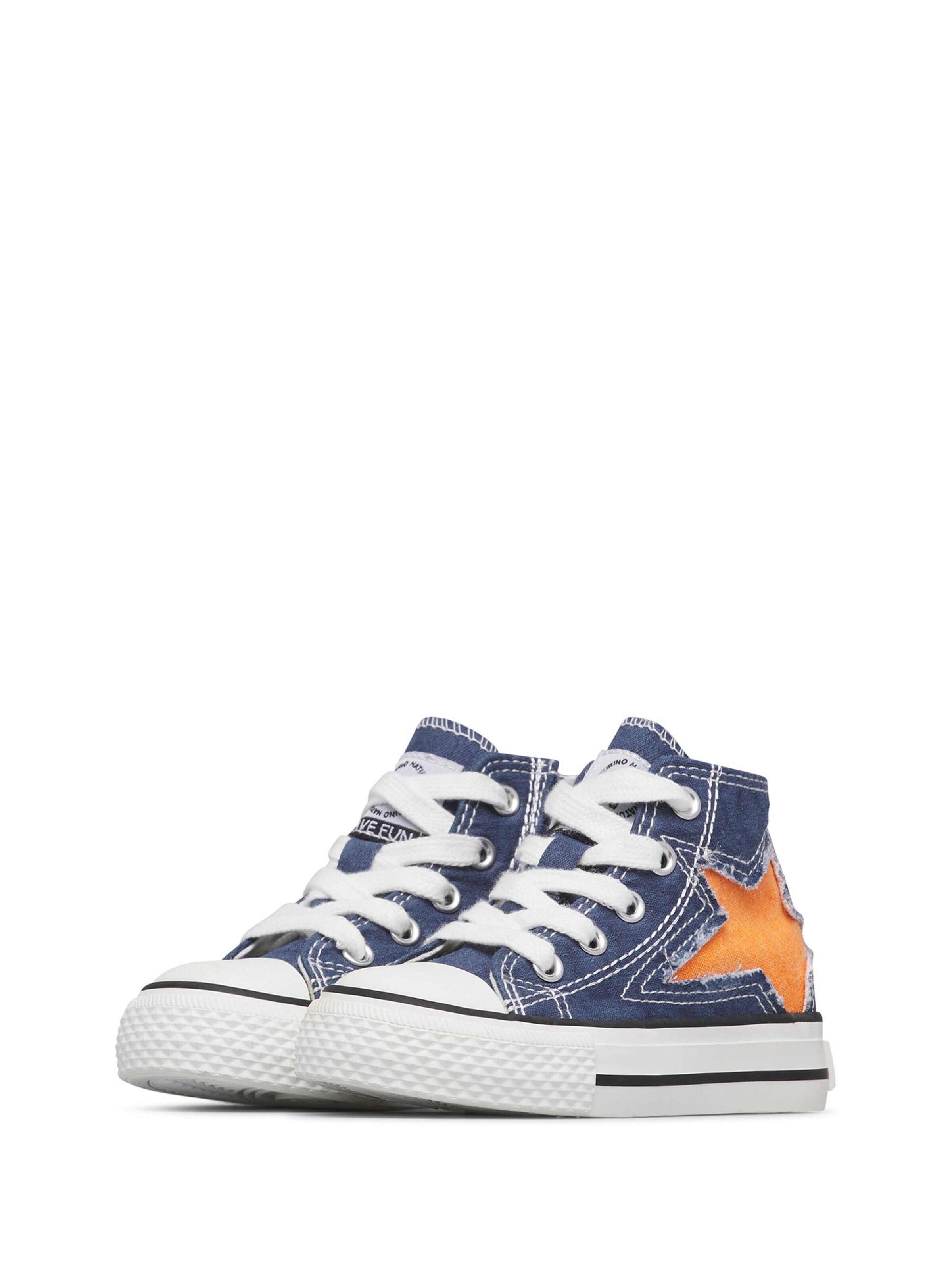 NATURINO Sneaker 'YLFAS BIG STAR.'‌ in Orange