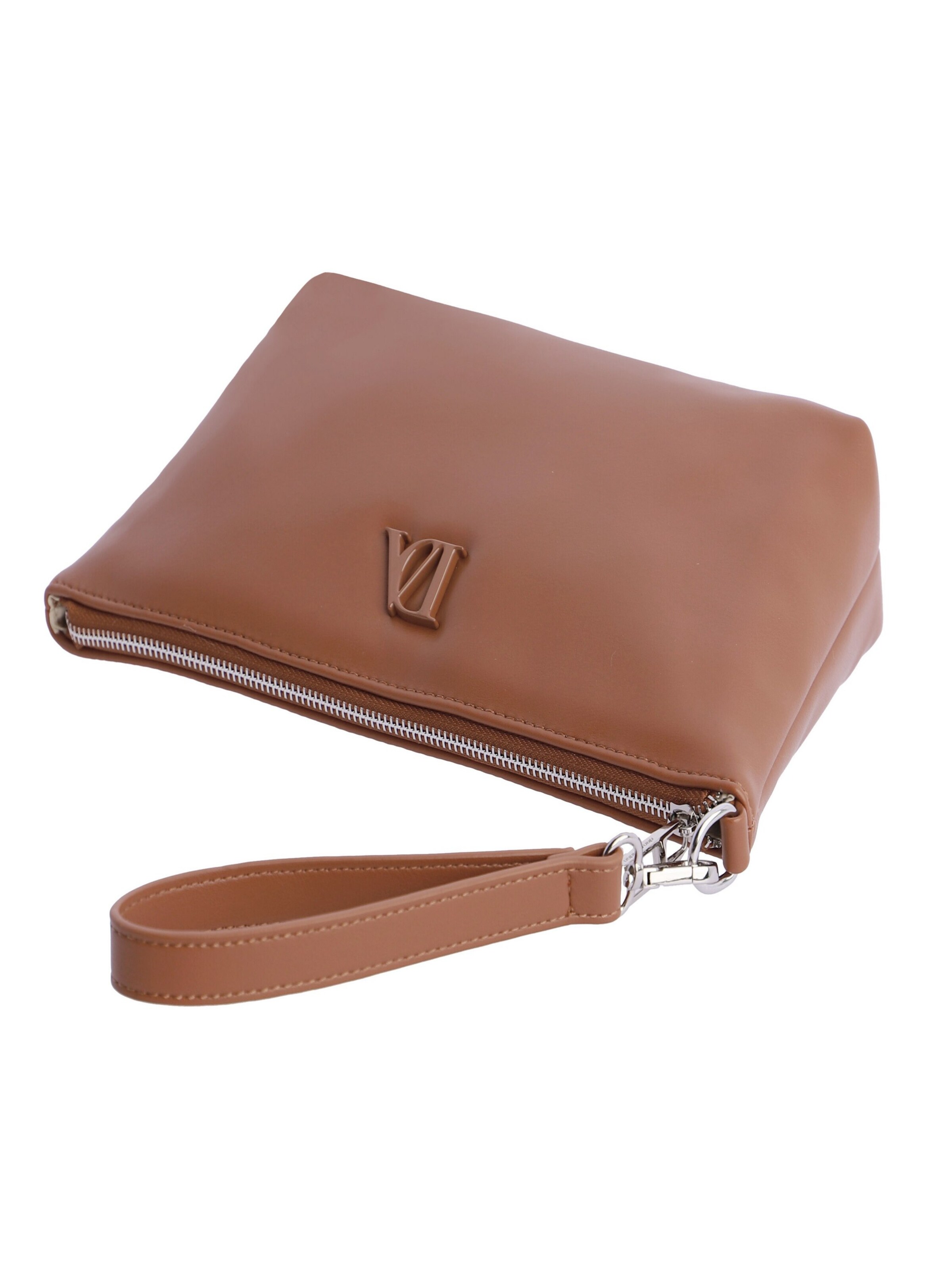 Don Algodon - Bolso de noche 'Bianca' en marrón