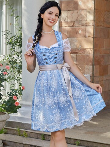 Yesfashion Dirndl in Blue