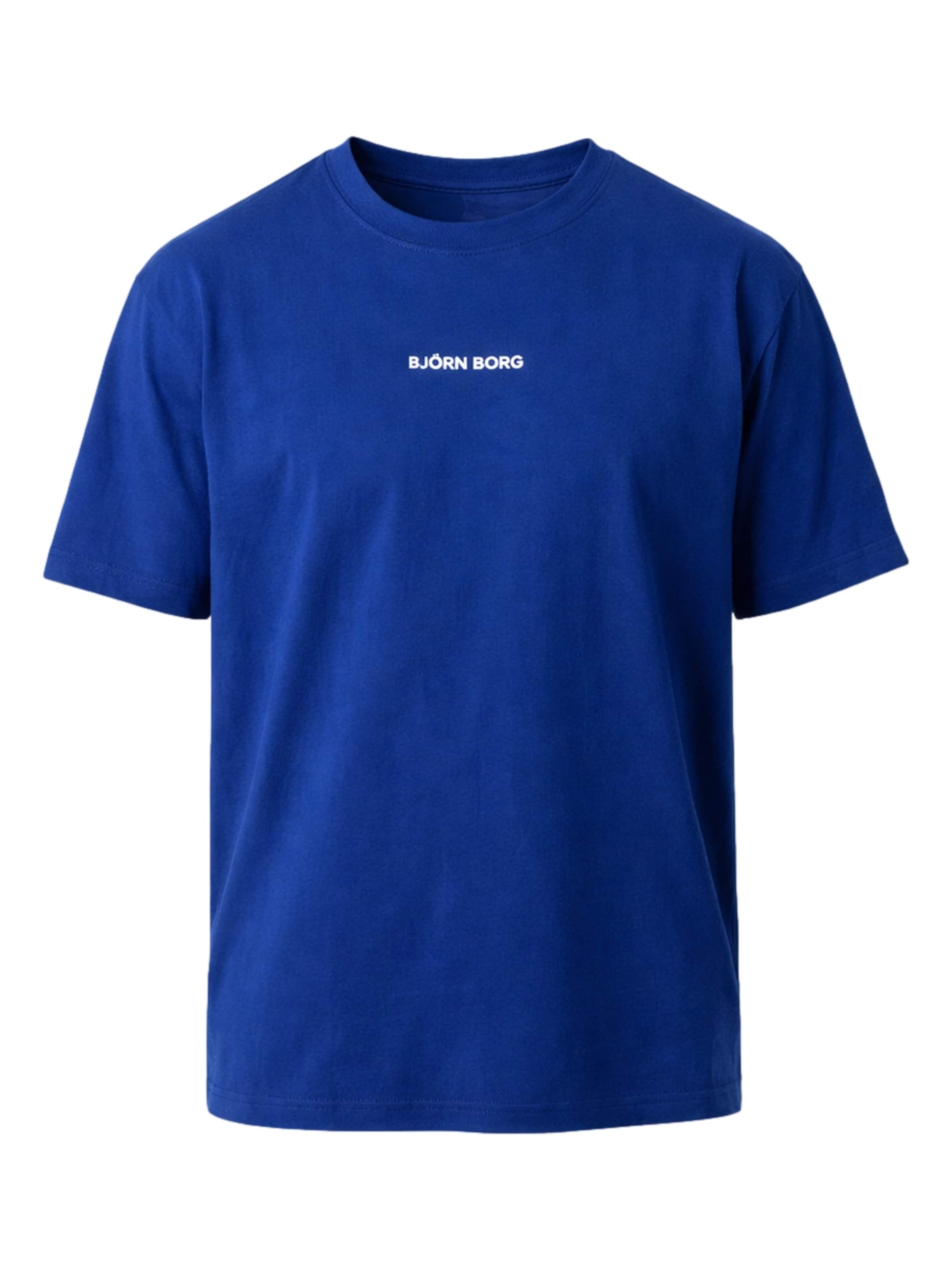 T-Shirt fonctionnel BJÖRN BORG en bleu : devant