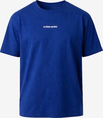 T-Shirt fonctionnel BJÖRN BORG en bleu : devant