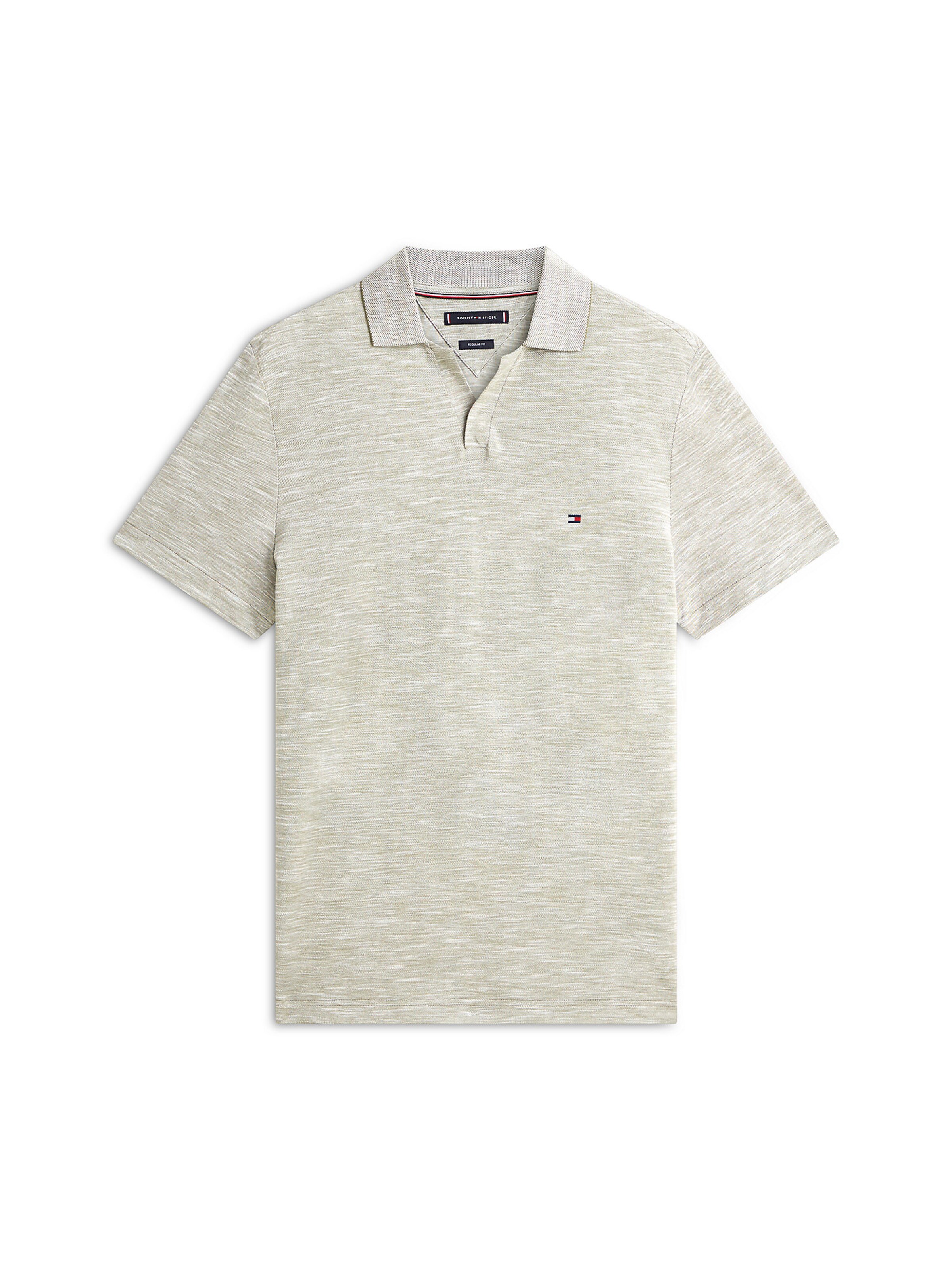 TOMMY HILFIGER Poloshirt in Grau: Vorderseite