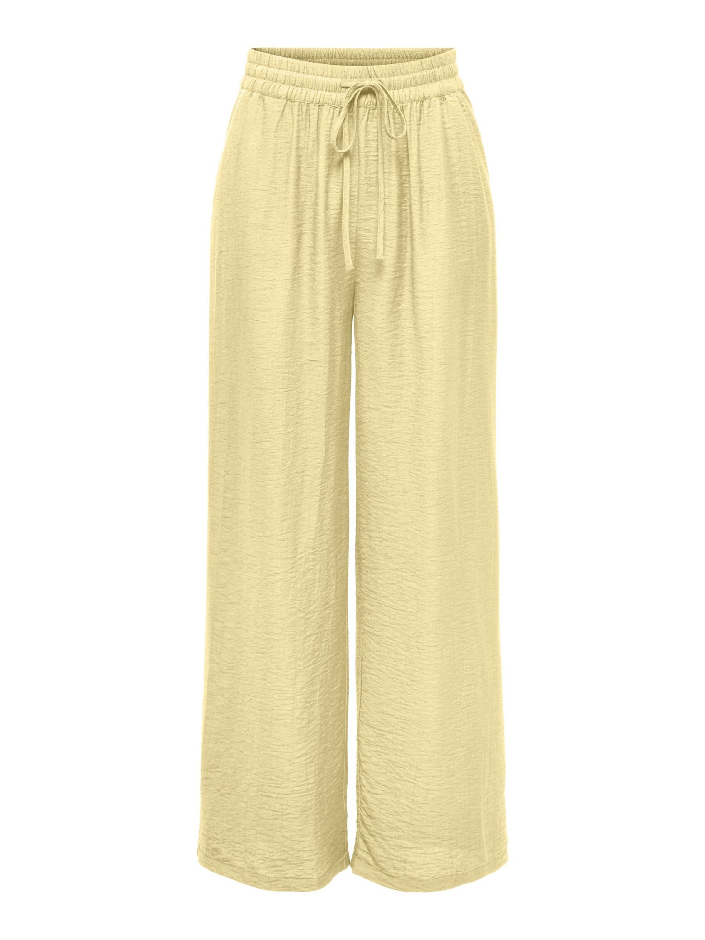 Pantalon 'ONLLINO' ONLY en jaune : devant