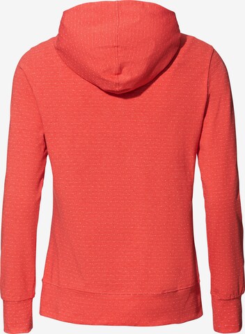 VAUDE Athletic Sweatshirt in Red