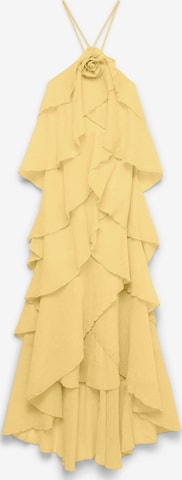 VERO MODA Festkjole 'VMDELILAH ' i gul: forside