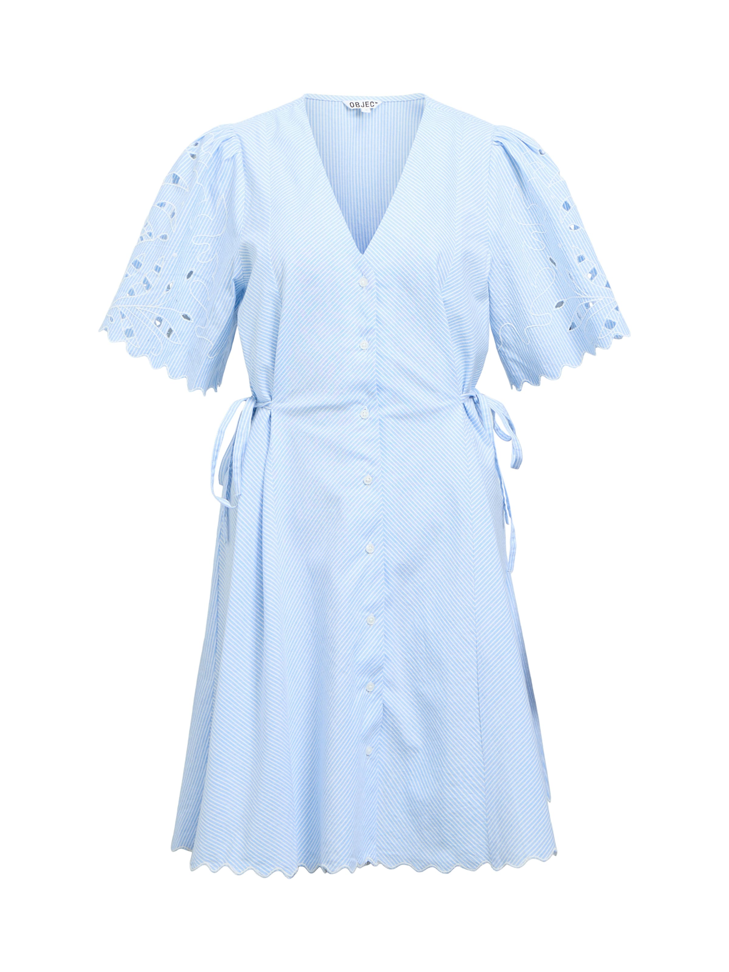 Robe-chemise 'OBJBERRA' OBJECT en bleu : devant