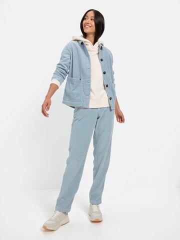 CAMEL ACTIVE Loosefit Cord Hose im Loose Fit in Blau