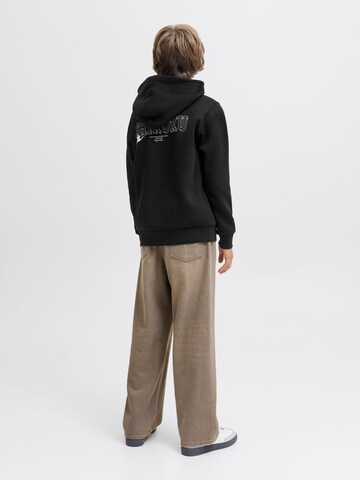 Jack & Jones Junior Sweatshirt in Schwarz: Vorderseite
