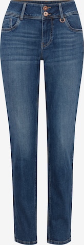 PULZ Jeans Regular Jeans 'PZSUZY' in Blauw: voorkant