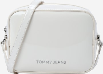 Tommy Jeans Schoudertas 'ESS MUST' in Wit: voorkant