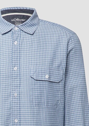Coupe regular Chemise s.Oliver en bleu