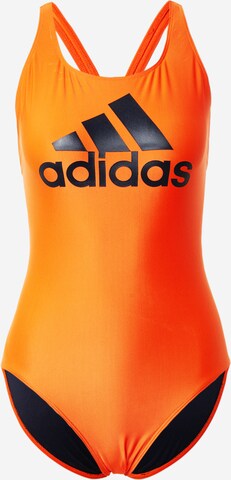 ADIDAS SPORTSWEAR Bralette Active Swimsuit 'Sh3.Ro' in Orange: front