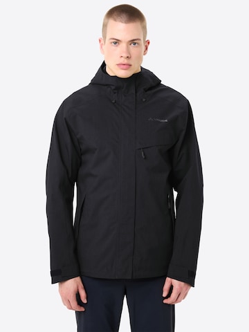 VAUDE Jacke 'Rosemoor II' in Schwarz: Vorderseite