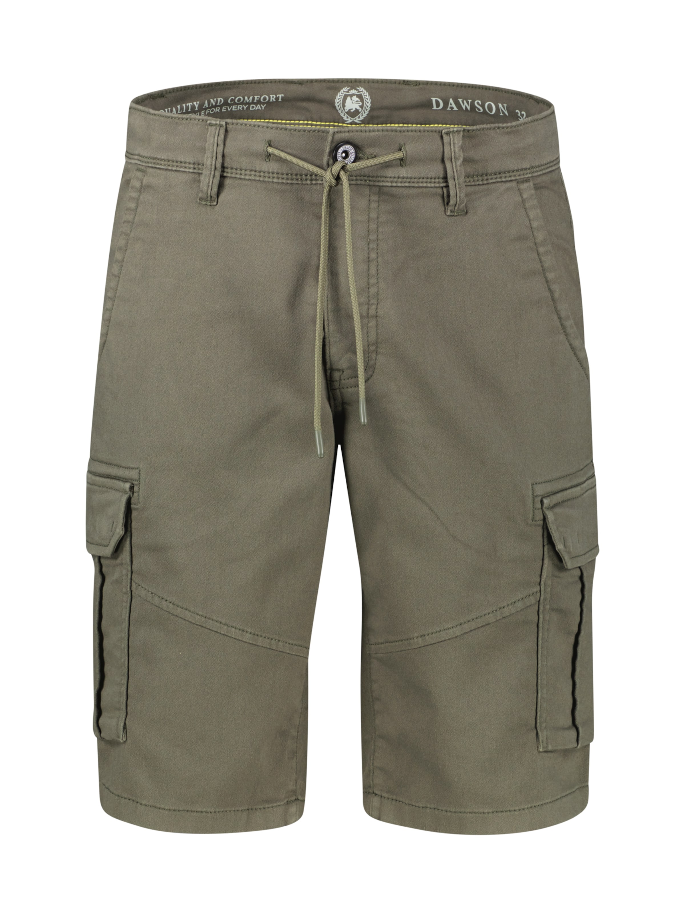 LERROS Regular Cargo trousers in Green: front
