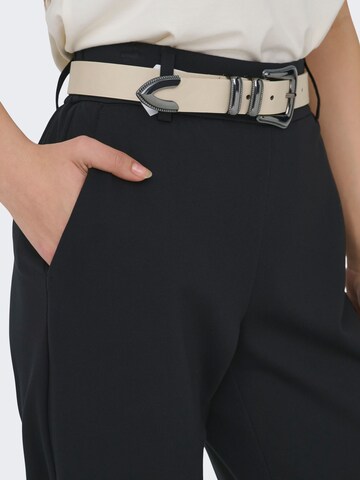 ONLY Wide leg Trousers 'ONLPoptrash' in Black