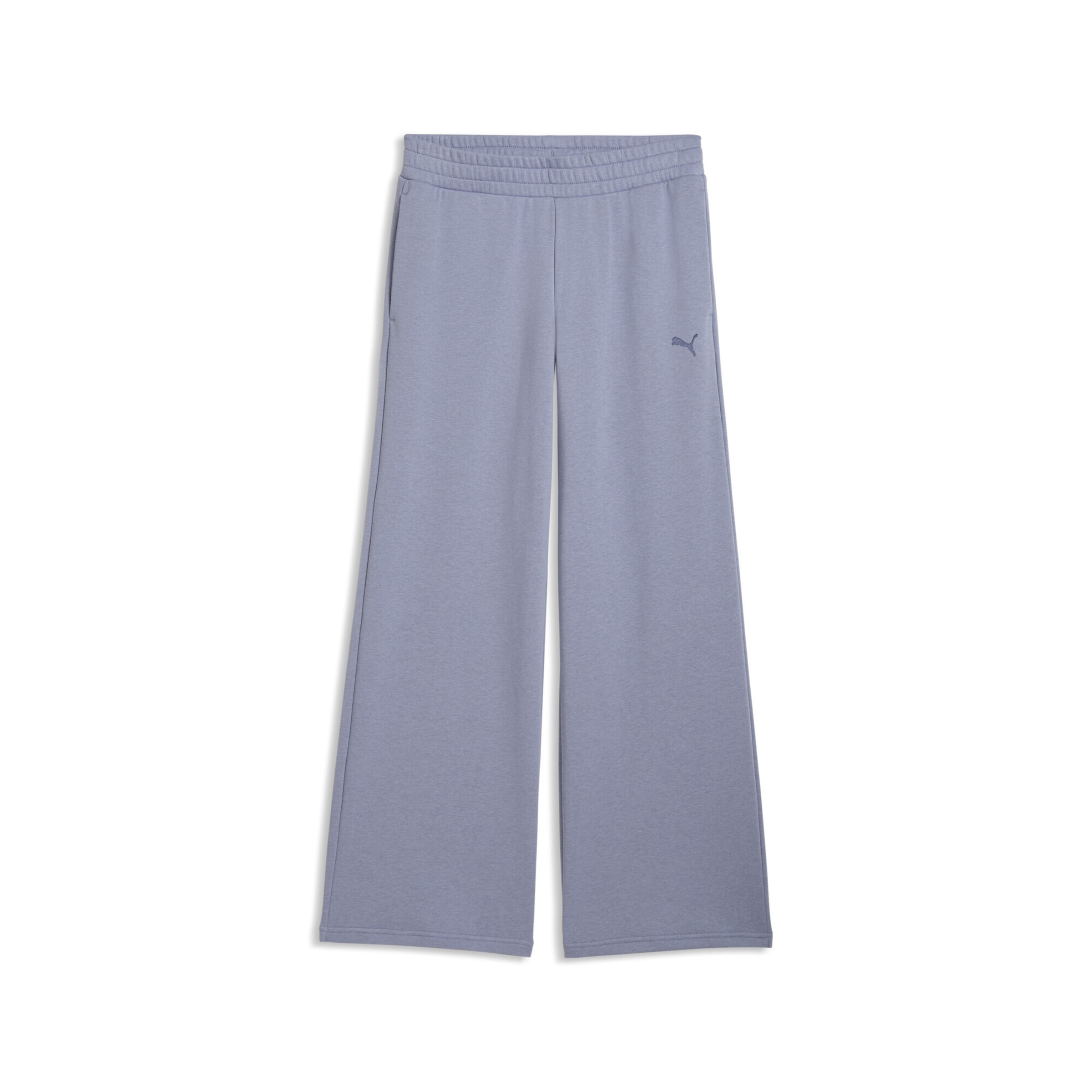 PUMA Wide leg Pants 'Essentials' in Purple: front