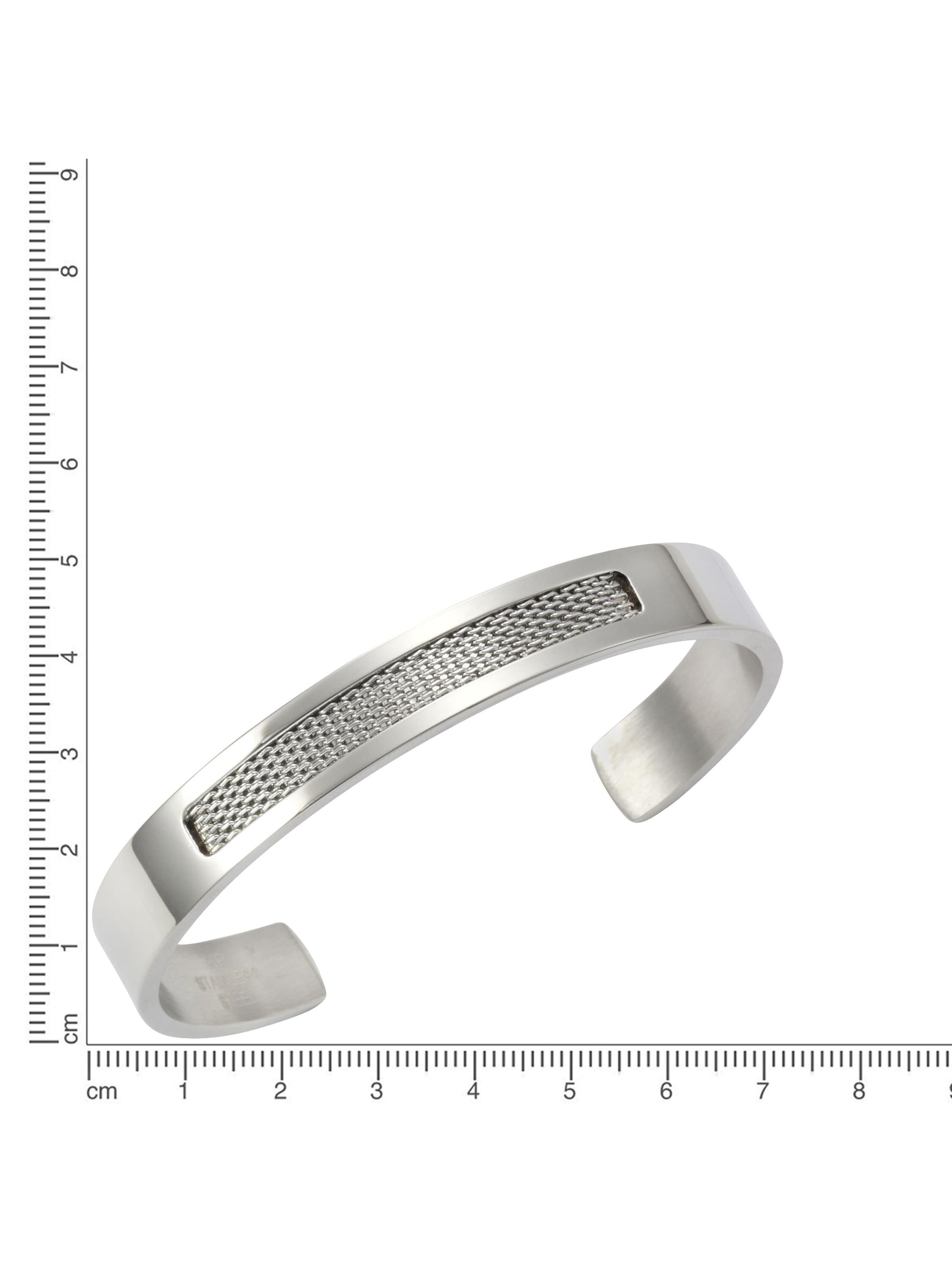Zeeme Armband in Silber: Vorderseite