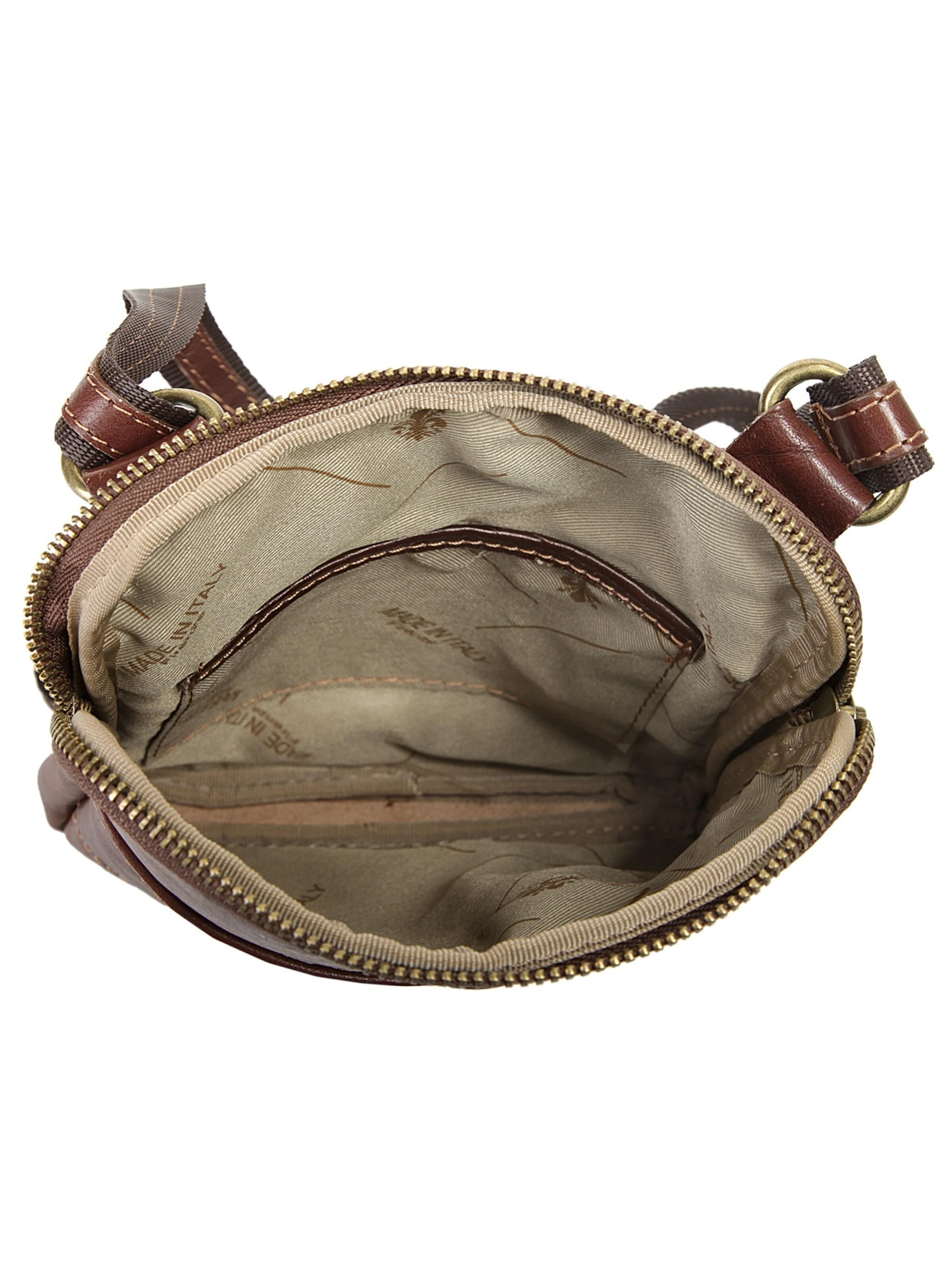 Sac à bandoulière piké en marron