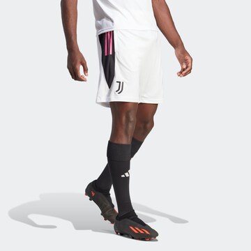 regular Pantaloni sportivi 'Juventus Turin Tiro 23' di ADIDAS PERFORMANCE in bianco: frontale