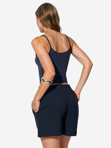 Busem - Loosefit Calças 'Shorts' em azul
