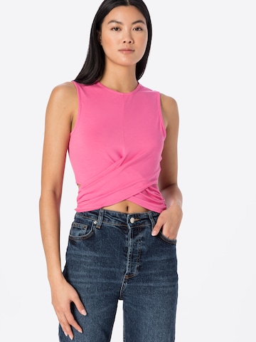 NU-IN Top in Pink: front