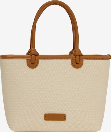 Borsa a mano di usha BLUE LABEL in beige: frontale