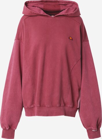 ELLESSE Sweatshirt 'Ikenna' in Red: front