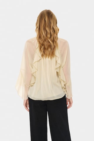 Chemisier 'MavisSZ' SAINT TROPEZ en beige