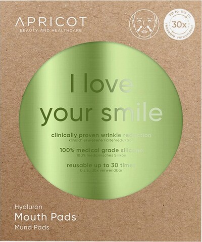 Apricot Mund Pads in transparent, Produktansicht
