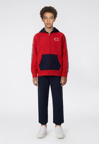 Champion Joggingpak in Rood: voorkant