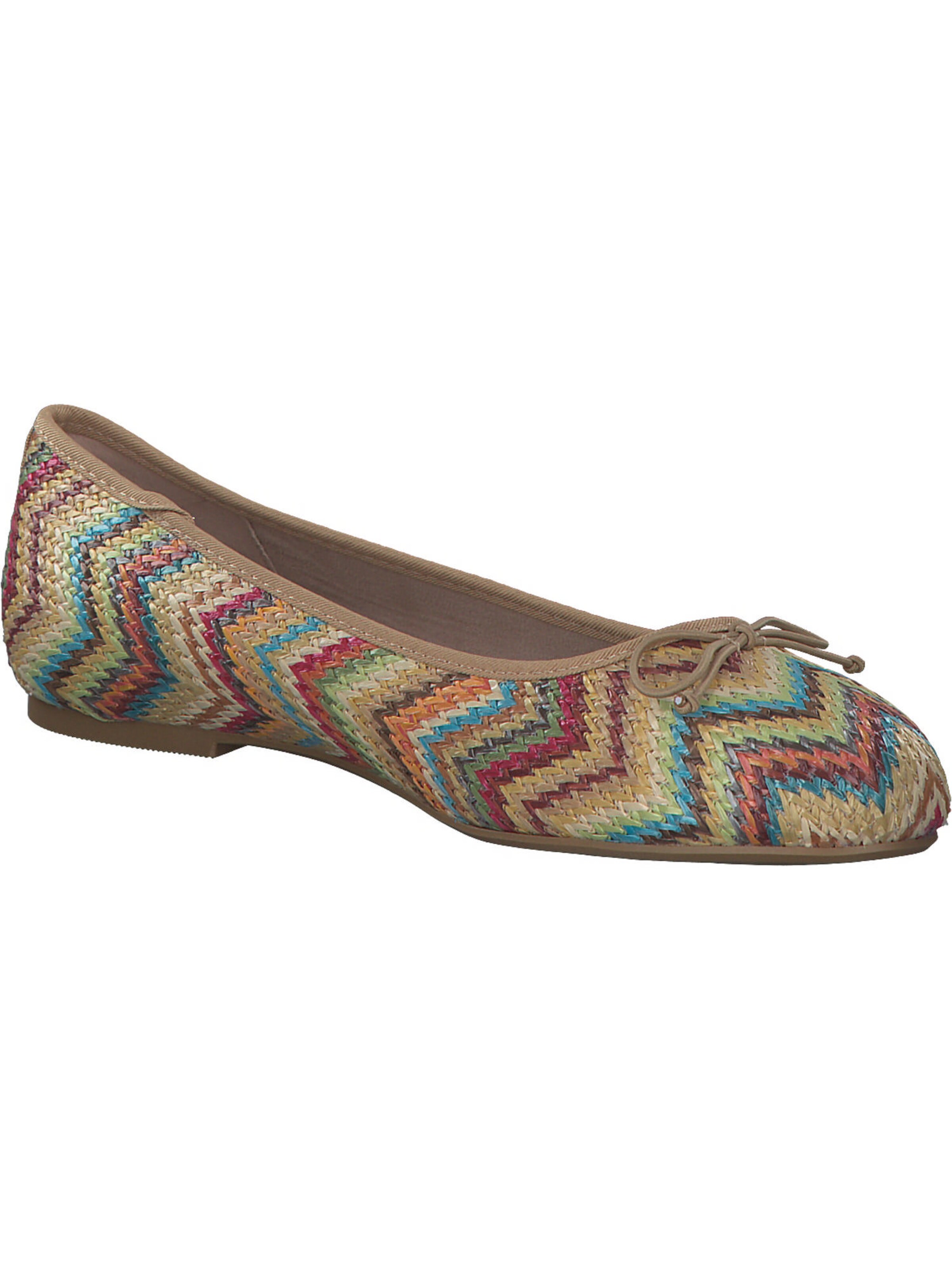 Idana Ballet Flats in Beige