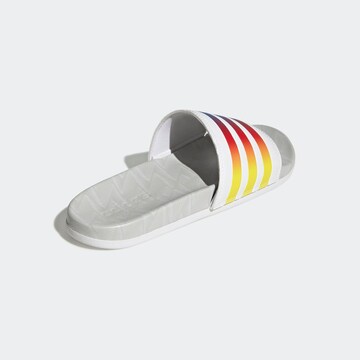 Claquettes / Tongs 'Comfort Adilette' ADIDAS SPORTSWEAR en blanc