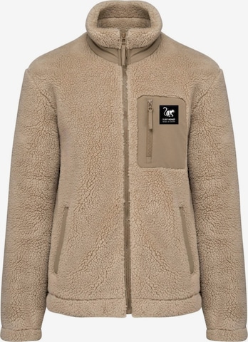 Surf Monkey Fleecejacke in Beige: Vorderseite