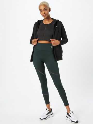 PUMA Skinny Workout Pants 'Exhale' in Green