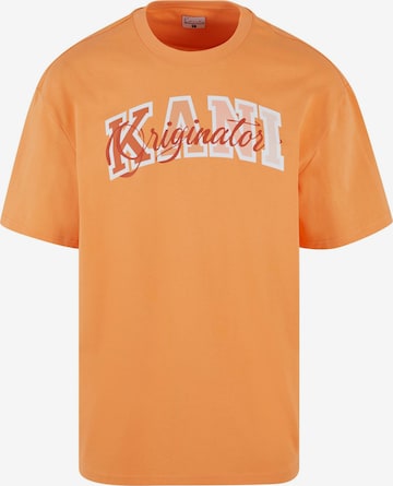 T-Shirt 'Serif Originator' Karl Kani en orange : devant