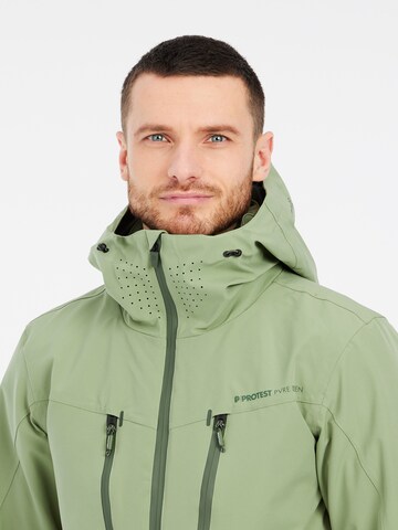 PROTEST Athletic Jacket 'PRTTIMOTHY' in Green