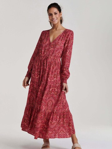 Shiwi Košeľové šaty 'AZORES' - ružová: predná strana