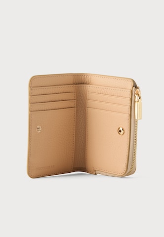 Coccinelle Wallet 'METALLIC' in Beige