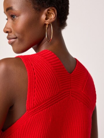Next Knitted top in Red