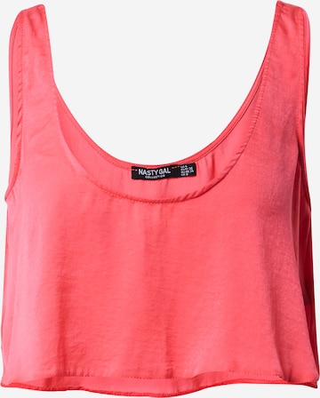 Nasty Gal Top in Pink: front