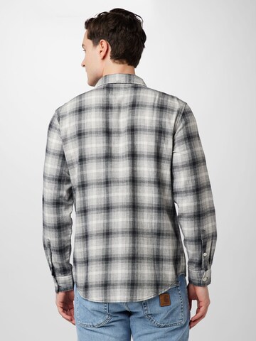 QS Regular fit Button Up Shirt in Grey