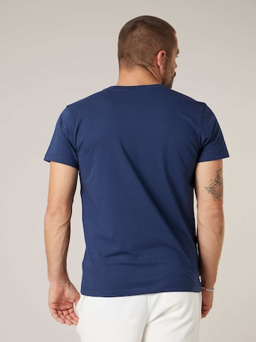 T-Shirt ' BEACHWAY ' Deeluxe en bleu