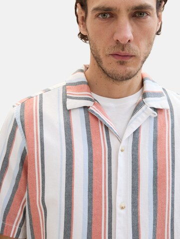 TOM TAILOR Comfort fit Button Up Shirt in Mixed colours
