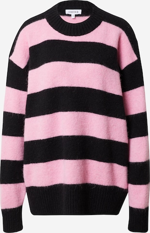 EDITED Sweater 'Jalma' in Pink: front