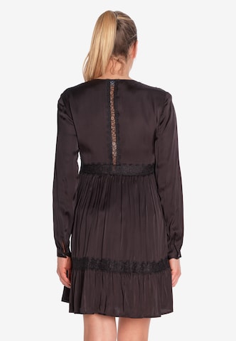 Le Temps Des Cerises Dress 'ELISE' in Black