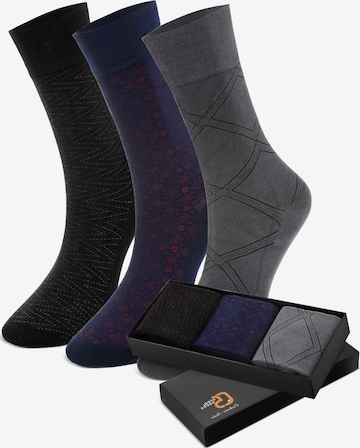 Crea Socks Sukat 'Bambus' värissä monivärinen: etupuoli