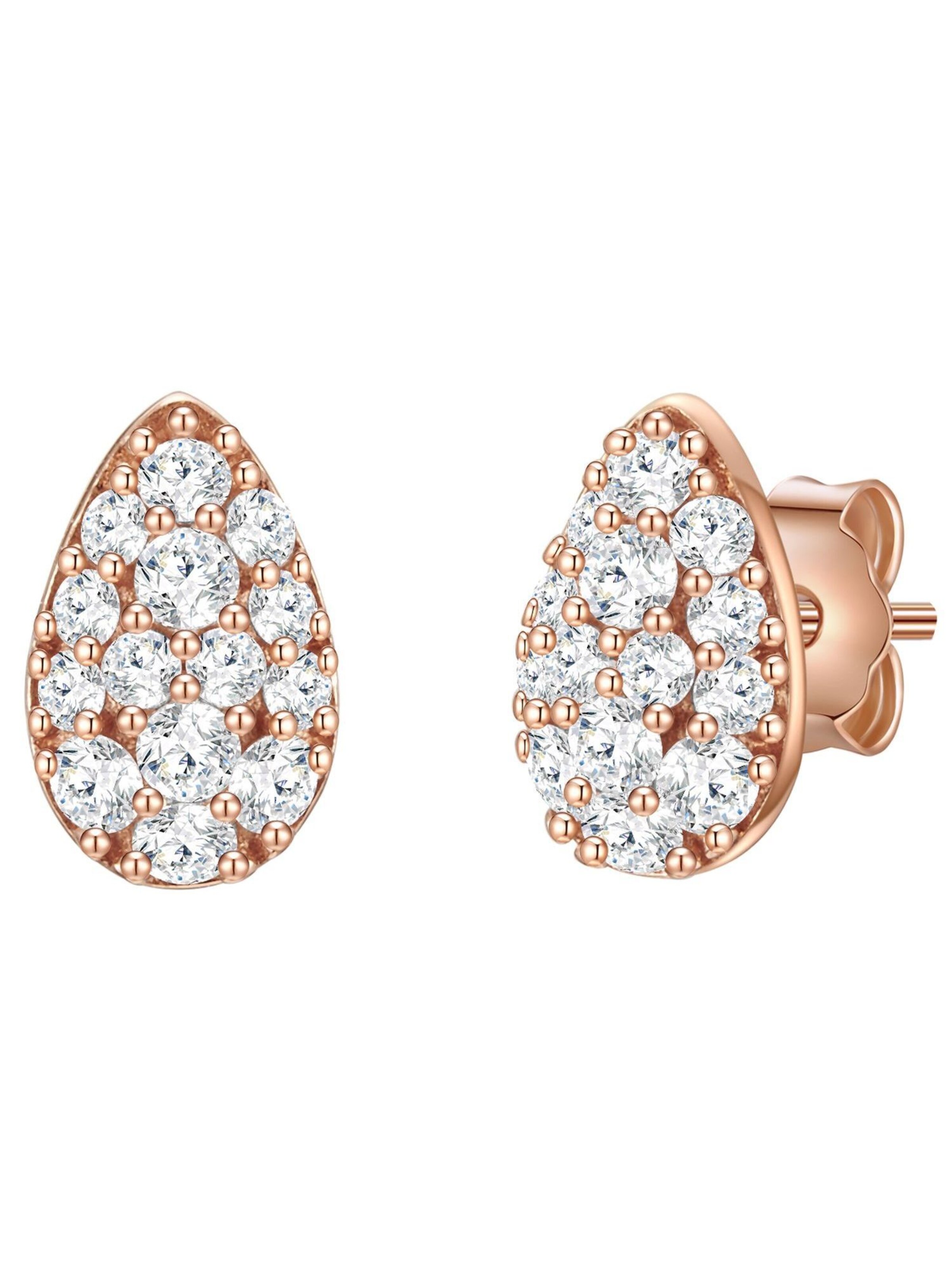 Glanzstücke München Oorbellen in Goud: voorkant