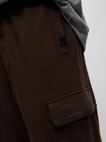 Pull&Bear Tapered Hose in Braun