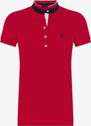 DENIM CULTURE Μπλουζάκι 'Misty' σε κόκκινο: μπροστά